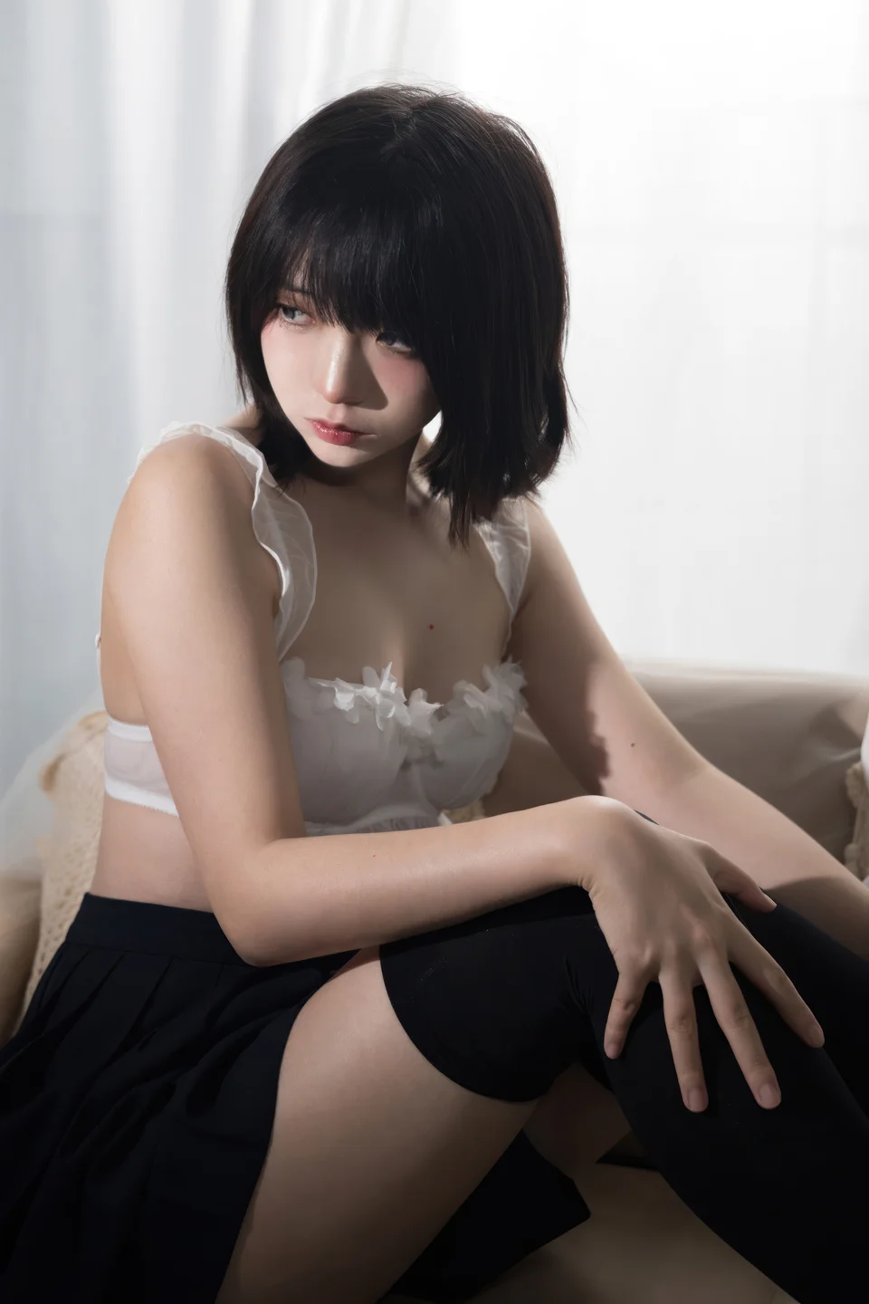 疯猫ss - No.161 致郁JK [40P-284MB] tg@simisebaisi 【丝足阁】31.webp